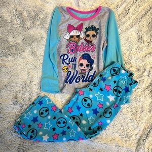 LOL Surprise fleece pajama set 6